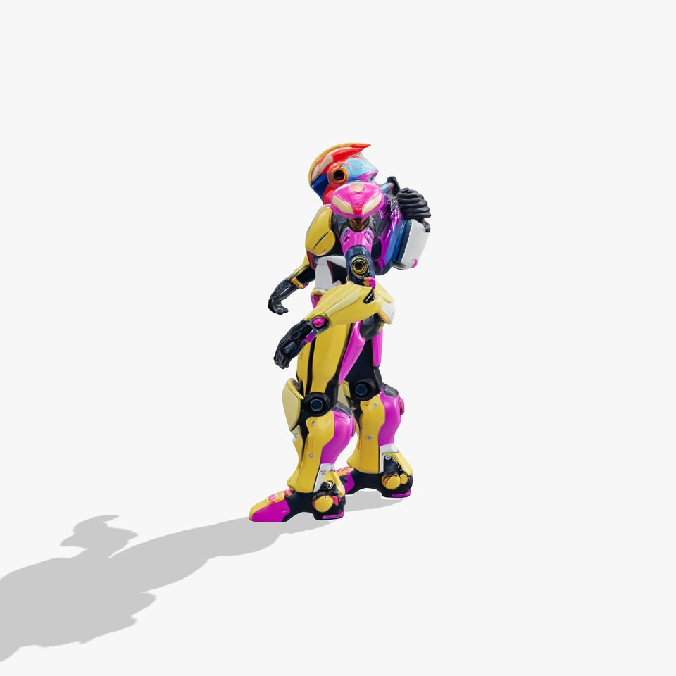 Vivid Humanoid Fight Android Model Pack